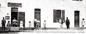 1898- Bessombourg - La Poste - Societe des lieges des Hamendas et Petite Kabylie2